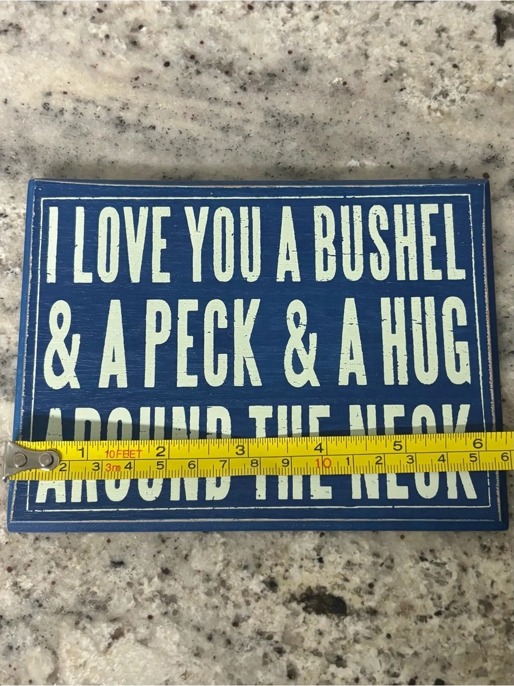 🎒BTS SALE📚 Primitives by Kathy Rustic Wood Quote Signs Set of 2 Farmhouse Decor